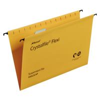 REXEL C/FILE FLEXITAB 15MM FC YLW (50)