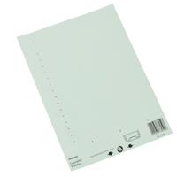 REXEL C/FILE SUSP FILE INSERT WHITE (50)