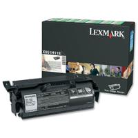 LEXMARK RP TONER CART HC BLK T650H11E