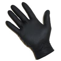 EXTRA STRONG NITRILE GLV BLK LRG (100)