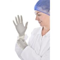 VINYL GLOVES POWDERED BLUE XL (100)