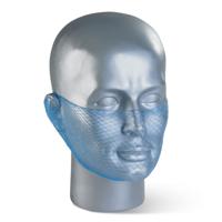 CLOSE MESH BEARD COVER BLUE (12) BDSBL