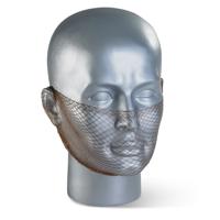 CLOSE MESH BEARD COVER BROWN (12) DBSBR