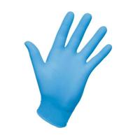 VINYL GLOVES POWDER FREE BLUE MED (100)
