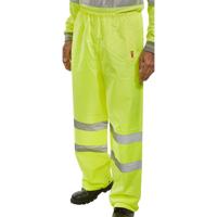 BEESWIFT HI-VIS TRAFFIC TROUSERS YLW M