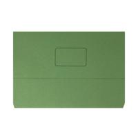 HALF FLAP DOCUMENT WALLET FC GREEN (50)
