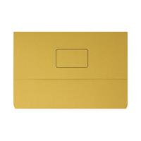 HALF FLAP DOCUMENT WALLET FC YELLOW (50)