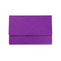 HALF FLAP DOCUMENT WALLET FC PURPLE (50)