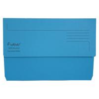 FOREVER DOCUMENT WALLET 290GSM BLUE