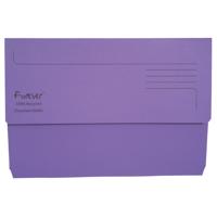 FOREVER DOCUMENT WALLET 290GSM PURPLE