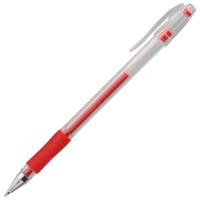 GEL GRIP PEN RED (10)