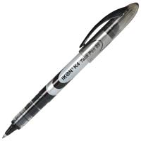 LIQUID INK ROLLERBALL PEN BLK (10)