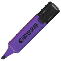 SQUARE HIGHLIGHTER PEN PURPLE (10)