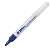 DRYWIPE MARKER BULLET TIP BLUE