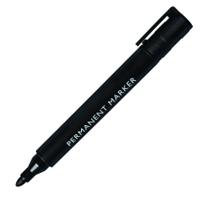 Permanent Marker Pen Bullet Tip Black