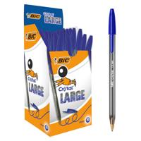 BIC CRISTAL LARGE BALL PEN BLUE 880656