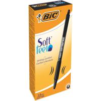 BIC SOFT FEEL CLIC BALL PEN BLACK 914360