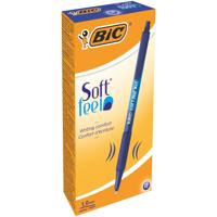 BIC SOFT FEEL CLIC BALL PEN BLUE 914346