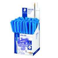 STAEDTLER 430 STICKPEN MED BLU 430-M3CP5