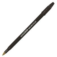 LOVEGREEN RCYC BALL PENS BLK (50)