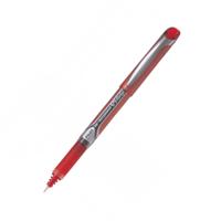 PILOT V5 HI-TECHPOINT RBALL PEN RED (12)