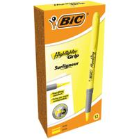 BIC HIGHLIGHTER GRIP YELLOW 811935