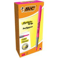 BIC HIGHLIGHTER GRIP PINK 811934
