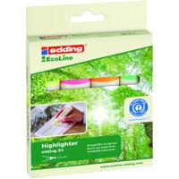 EDDING E24 ECOLINE HIGHLIGHTER ASST (4)