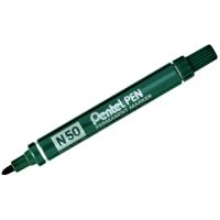 PENTEL N50 PERM MKR BULLET TIP GRN N50-D