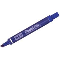 PENTEL PERM MARKER CHISEL TIP BLU N60-C