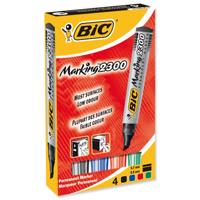 BIC MARKING 2300 PERM MKR ASST (4)