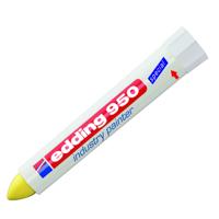 EDDING WAX MARKER 10MM YELLOW 950-005