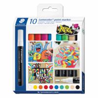 STAEDTLER PAINT MARKER ASST (10) 349 C10