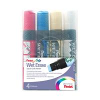PENTEL CHALK MARKERS JUMBO ASST (4)