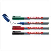 EDDING 361 DRYWIPE MARKER FINE ASST (4)
