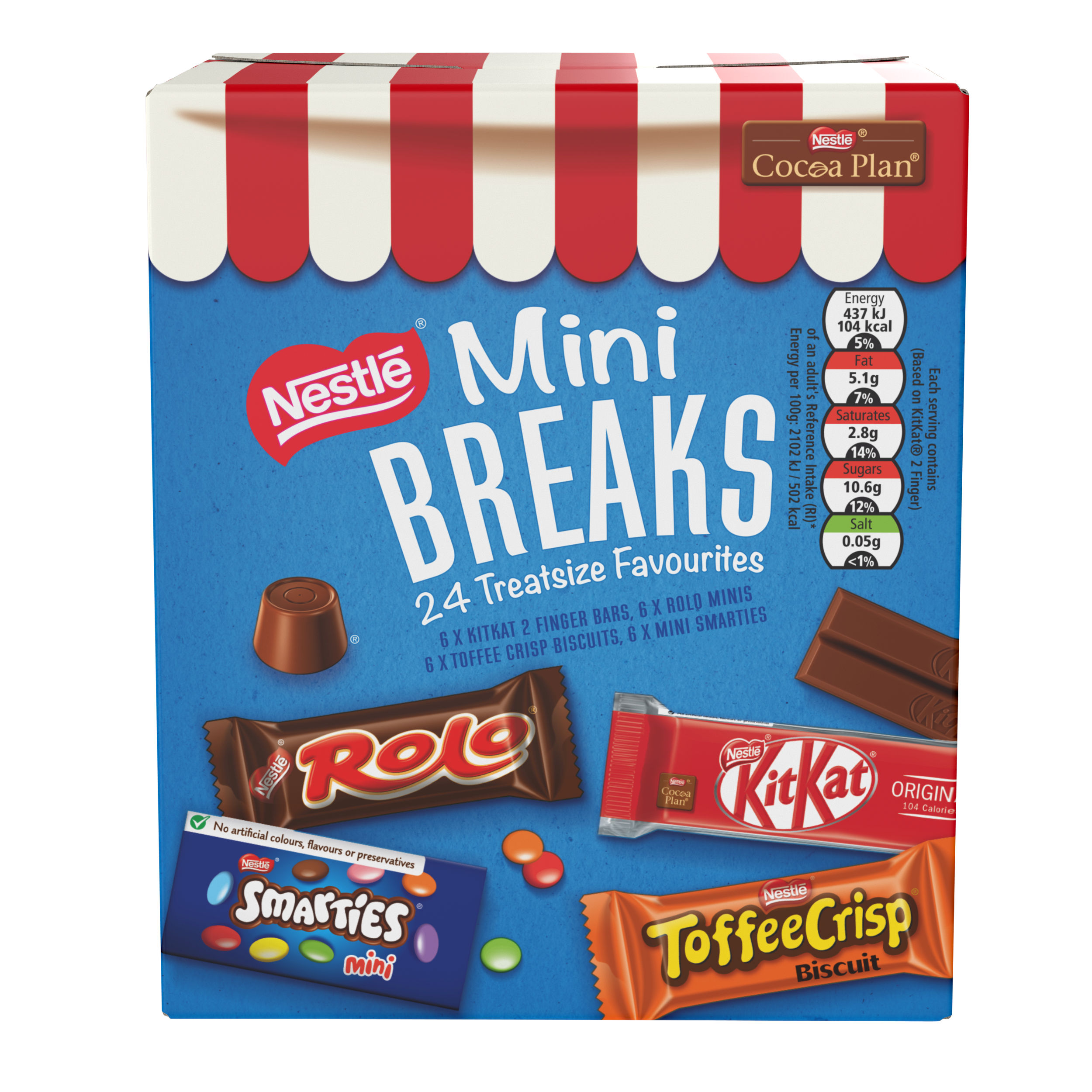 Nestle Mini Breaks 24 Mixed PK1