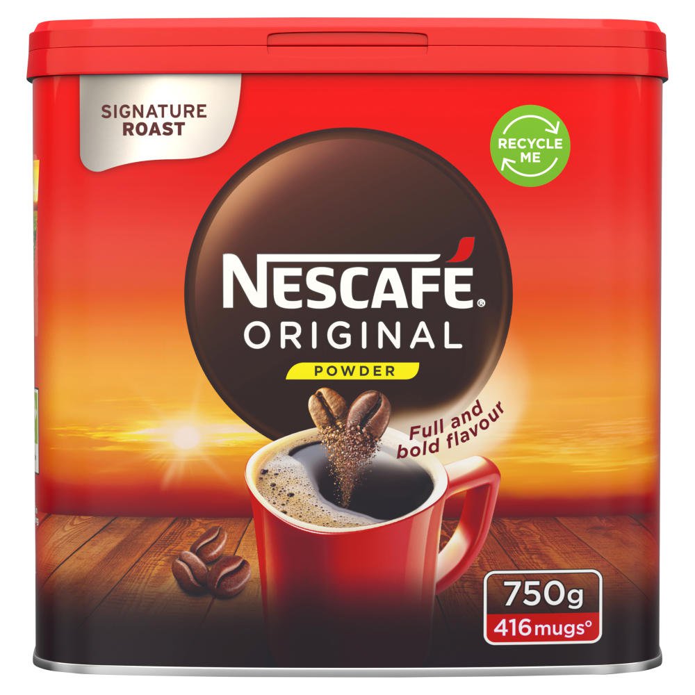 NESCAFE ORIGINAL COFFEE POWDER TIN 750G