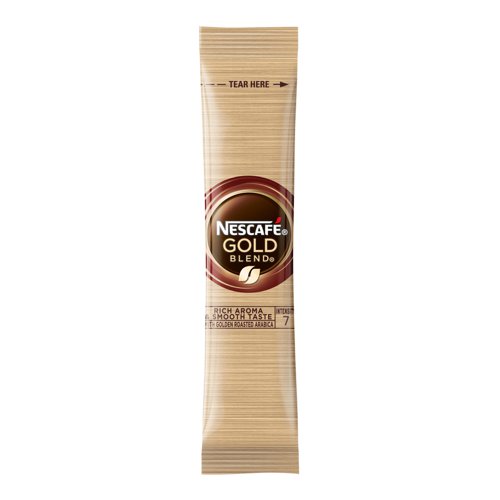 Nescafe+Gold+Blend+Instant+Coffee+Granules+Stick+Sachets+Ref+12340523+%5BPack+200%5D