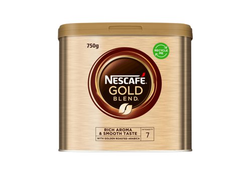 Nescafe+Gold+Blend+Instant+Coffee+750g+%28Pack+6%29+-+12339209x6