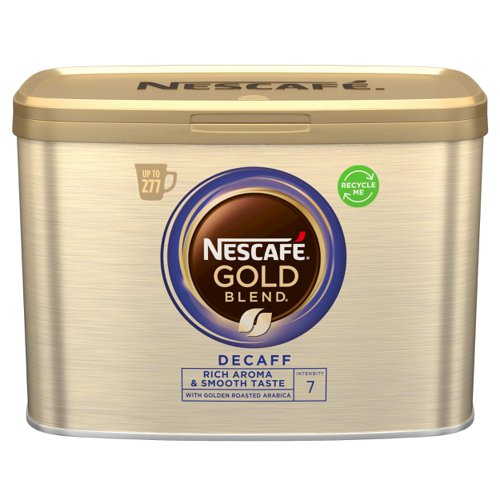 Nescafe+Gold+Blend+Instant+Coffee+Decaffeinated+Tin+500g+Ref+12339242