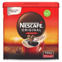 Nescafe Original Instant Coffee Granules Tin 750g