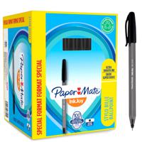 Paper Mate InkJoy 100 Ball Pen Medium 1.0mm Tip Black S0977410 [Pack 80 plus 20 FREE]