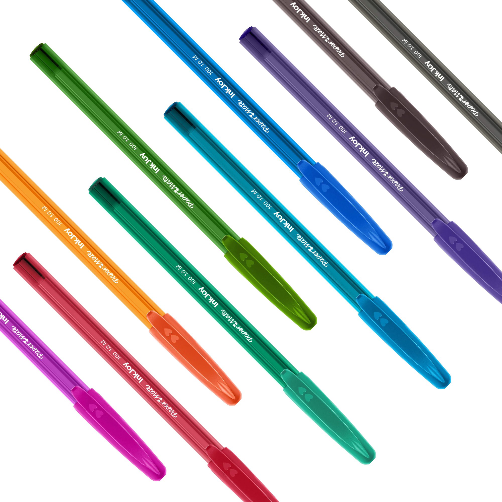 Paper Mate InkJoy 100 Ballpoint Pen 1.0mm Tip 0.7mm Line Red (Pack 50) -  S0957140 (56043NR)