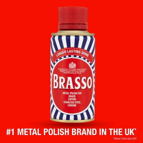 Brasso Metal Polish 175ml Can