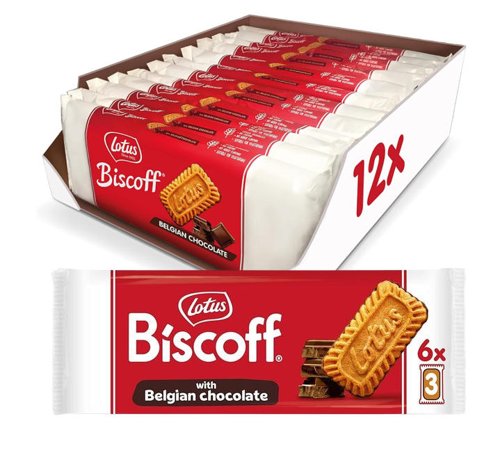Chocolate Lotus 3-Pack Biscuits 72's Chocolate Lotus 3-Pack Biscuits 72's