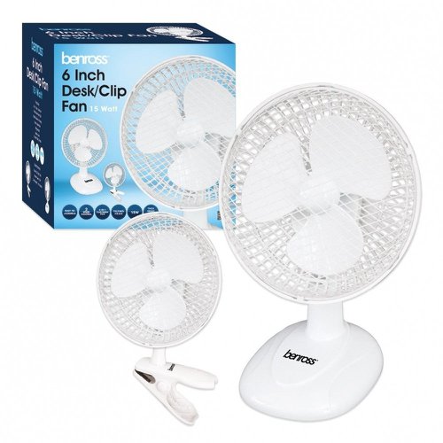 Status 6inch 2in1 Clip/Desk Fan Status 6inch 2in1 Clip/Desk Fan