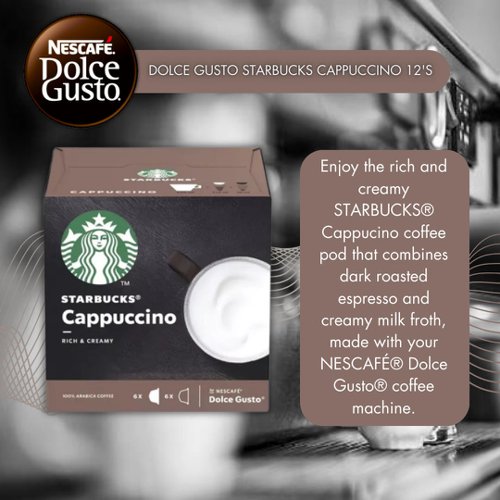 Dolce Gusto Starbucks Cappuccino 12's Dolce Gusto Starbucks Cappuccino 12's