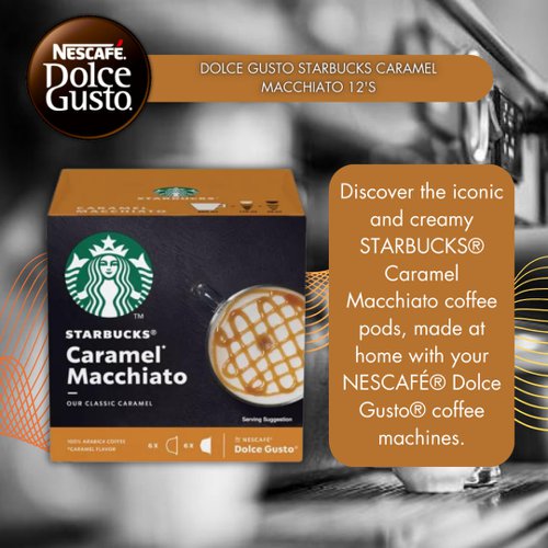 Dolce Gusto Starbucks Caramel Macchiato 12's Dolce Gusto Starbucks Caramel Macchiato 12's