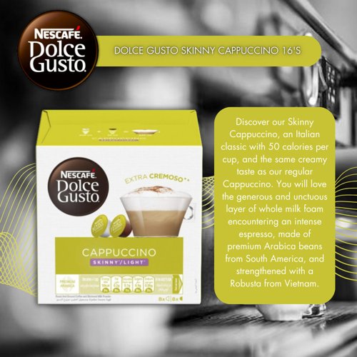 Dolce Gusto Skinny Cappuccino 16's Dolce Gusto Skinny Cappuccino 16's