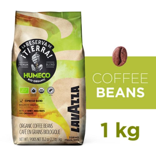 Lavazza Humeco Organic Coffee Beans 1kg Lavazza Humeco Organic Coffee Beans 1kg